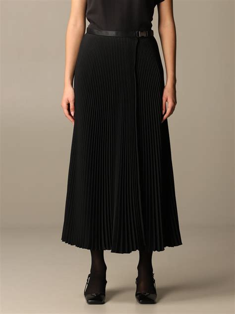 pleated skirt prada|prada pleated skirt.